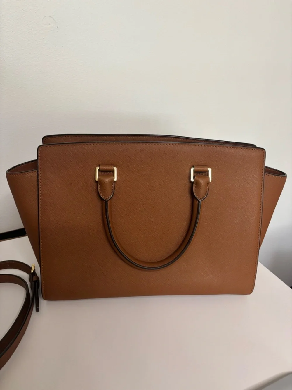 MICHAEL KORS Selma Satchel Purse - Picture 6 of 16